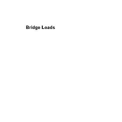 خرید و دانلود نسخه کامل کتاب Bridge loads: an international perspective