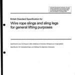 خرید و دانلود نسخه کامل کتاب BS 1290-WIRE ROPE SLINGS FOR GENERAL LIFTING PURPOSE