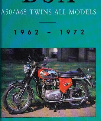 خرید و دانلود نسخه کامل کتاب BSA A50/A65 Twins All Models: 1962-1972