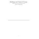 خرید و دانلود نسخه کامل کتاب Buildings and Classical Groups