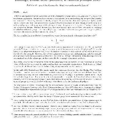 خرید و دانلود نسخه کامل کتاب Buildings, Bruhat decompositions, unramied principal series (2005)(en)(24s)