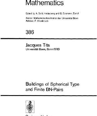 خرید و دانلود نسخه کامل کتاب Buildings of spherical type and finite BN-pairs