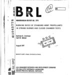 خرید و دانلود نسخه کامل کتاب Burning rates of standard army propellants in strand burner and closed chamber tests