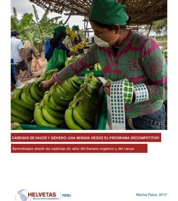 خرید و دانلود نسخه کامل کتاب CADENAS DE VALOR Y GÉNERO: UNA MIRADA DESDE EL PROGRAMA SECOMPETITIVO. Aprendizajes desde las cadenas de valor del banano orgánico y del cacao