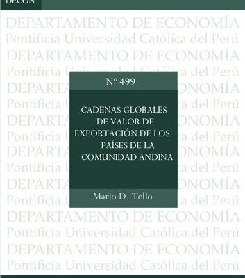 خرید و دانلود نسخه کامل کتاب Cadenas Globales de Valor de Exportación de los Países de la Comunidad Andina