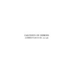 خرید و دانلود نسخه کامل کتاب Calcidius: On Demons
