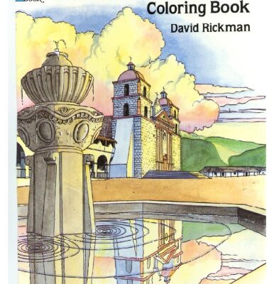 خرید و دانلود نسخه کامل کتاب California Missions Coloring Book