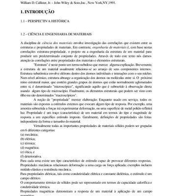خرید و دانلود نسخه کامل کتاب Callister – Engenharia e Ciência dos Materiais
