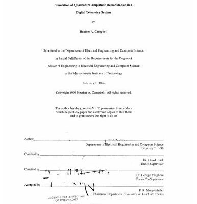 خرید و دانلود نسخه کامل کتاب Campbell Simulation of Quadrature Amplitude Demodulation in a Digital Telemetry System