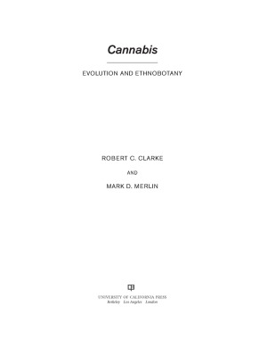 خرید و دانلود نسخه کامل کتاب Cannabis Evolution and Ethnobotany