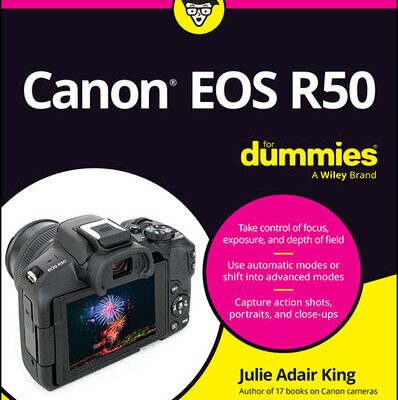 خرید و دانلود نسخه کامل کتاب Canon EOS R50 For Dummies