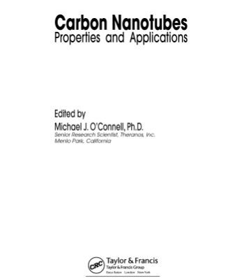 خرید و دانلود نسخه کامل کتاب Carbon Nanotubes: Properties and Applications