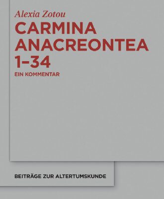 خرید و دانلود نسخه کامل کتاب Carmina Anacreontea 1-34: Ein Kommentar
