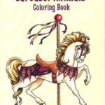 خرید و دانلود نسخه کامل کتاب Carousel Animals Coloring Book