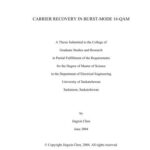 خرید و دانلود نسخه کامل کتاب Carrier recovery in burst-mode 16-QAM