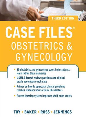 خرید و دانلود نسخه کامل کتاب Case Files Obstetrics and Gynecology, 3rd Edition (LANGE Case Files)