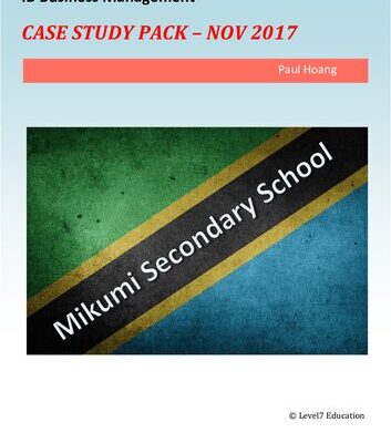 خرید و دانلود نسخه کامل کتاب Case Study Pack – Mikumi Secondary School – November 2017