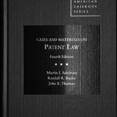 خرید و دانلود نسخه کامل کتاب Cases and Materials on Patent Law