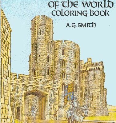 خرید و دانلود نسخه کامل کتاب Castles of the World Coloring Book