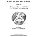 خرید و دانلود نسخه کامل کتاب Catalog of fossil spores and pollen. Volume 42. Cretaceous Spores and Pollen from the U.S.A. and the U.S.S.R
