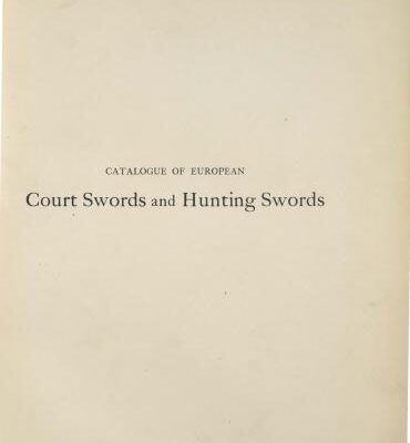 خرید و دانلود نسخه کامل کتاب Catalogue of European Court Swords and Hunting Swords