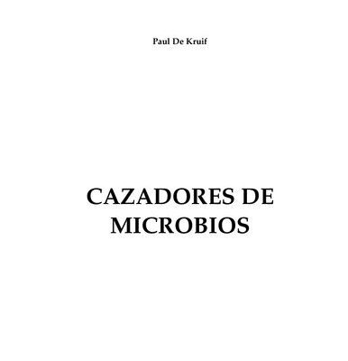 خرید و دانلود نسخه کامل کتاب Cazadores de microbios