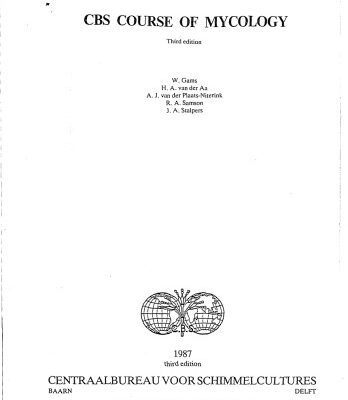 خرید و دانلود نسخه کامل کتاب CBS course of mycology