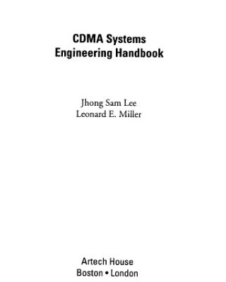 خرید و دانلود نسخه کامل کتاب CDMA Systems Engineering Hanbook