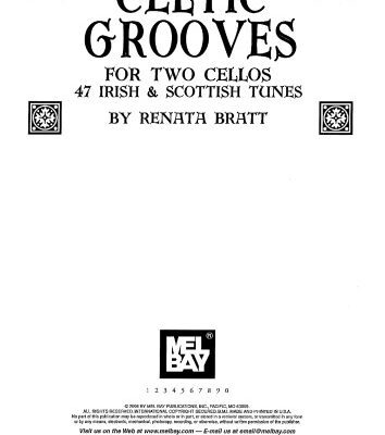 خرید و دانلود نسخه کامل کتاب Celtic Grooves for Two Cellos: 47 Irish & Scottish Tunes