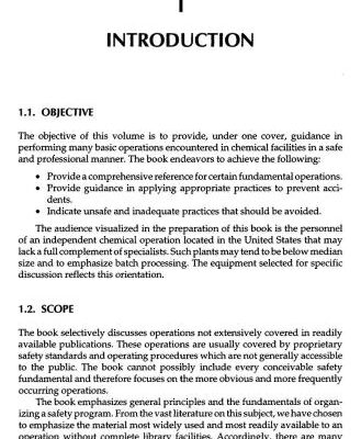 خرید و دانلود نسخه کامل کتاب Center for Chemical Process Safety (CCPS). Guidelines for Process Safety Fundamentals in General Plant Operations