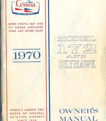 خرید و دانلود نسخه کامل کتاب Cessna-172 Skyhawk Owner’s Manual