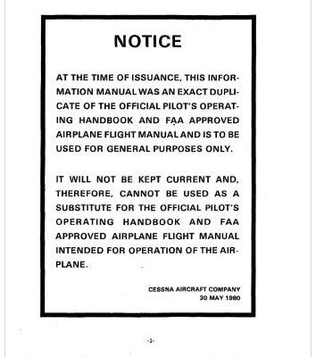 خرید و دانلود نسخه کامل کتاب Cessna-172P Skyhawk Information Manual