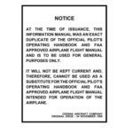 خرید و دانلود نسخه کامل کتاب Cessna-172R Skyhawk Information Manual