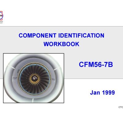 خرید و دانلود نسخه کامل کتاب CFM-56 Component Identification WorkBook