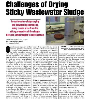 خرید و دانلود نسخه کامل کتاب Challanges of Drying Sticky Waste Water Sludge