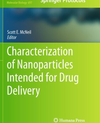 خرید و دانلود نسخه کامل کتاب Characterization of Nanoparticles Intended for Drug Delivery