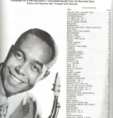 خرید و دانلود نسخه کامل کتاب Charlie Parker – Omnibook: For B-flat Instruments (Jazz Transcriptions)