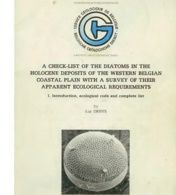 خرید و دانلود نسخه کامل کتاب Check-list of the diatoms in the holocene deposits of the western belgian coastal plain with a surgery of their apparent ecological requirements part 1