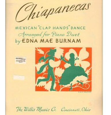 خرید و دانلود نسخه کامل کتاب Chiapanecas. Mexican Clap Hands Dance. Duet