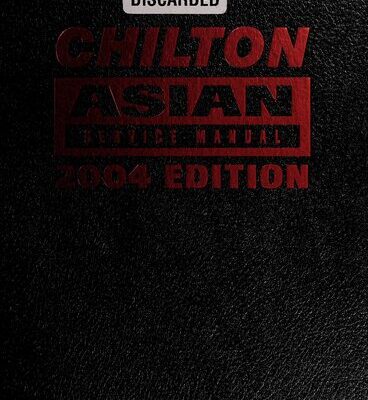 خرید و دانلود نسخه کامل کتاب Chilton Asian Service Manual 2004 Edition