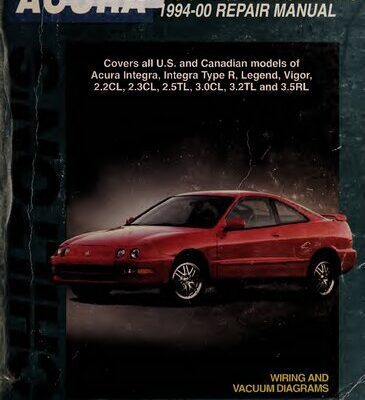 خرید و دانلود نسخه کامل کتاب Chilton’s Acura Coupes and Sedans 1994-00 Repair Manual