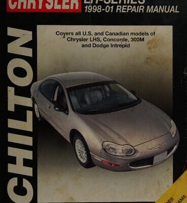 خرید و دانلود نسخه کامل کتاب Chilton’s Chrysler LH-Series 1998-01 Repair Manual