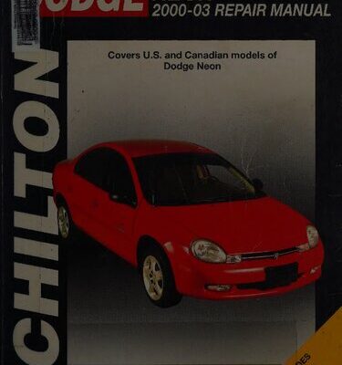 خرید و دانلود نسخه کامل کتاب Chilton’s Dodge Neon 2000-03 Repair Manual