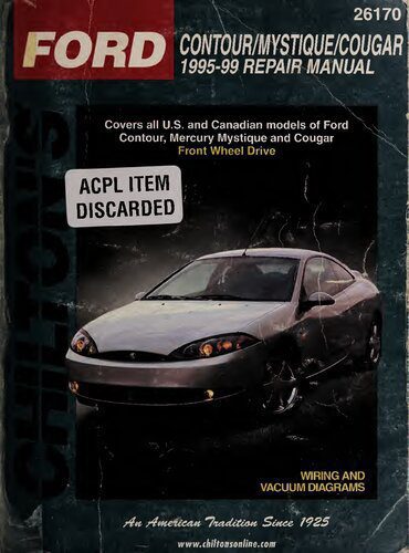 خرید و دانلود نسخه کامل کتاب Chilton’s Ford Contour/Mystique/Cougar 1995-99 Repair Manual_68fb6c213adc1.jpeg خرید و دانلود نسخه کامل کتاب Chilton’s Ford Contour/Mystique/Cougar 1995-99 Repair Manual
