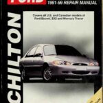 خرید و دانلود نسخه کامل کتاب Chilton’s Ford Escort/Tracker 1991-99 Repair Manual