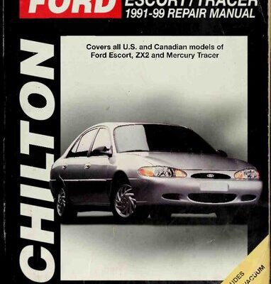 خرید و دانلود نسخه کامل کتاب Chilton’s Ford Escort/Tracker 1991-99 Repair Manual