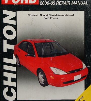 خرید و دانلود نسخه کامل کتاب Chilton’s Ford Focus 2000-05 Repair Manual