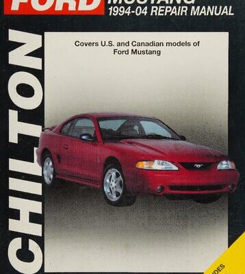 خرید و دانلود نسخه کامل کتاب Chilton’s Ford Mustang 1994-04 Repair Manual