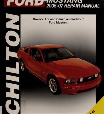 خرید و دانلود نسخه کامل کتاب Chilton’s Ford Mustang 2005-07 Repair Manual