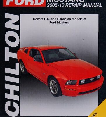 خرید و دانلود نسخه کامل کتاب Chilton’s Ford Mustang 2005-10 Repair Manual